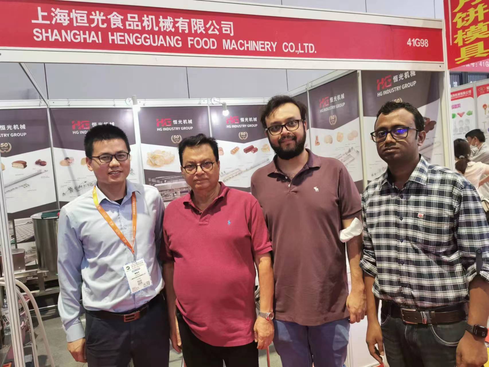 Shanghai Hengguang Food Machinery participa da Exposição Internacional de Panificação da China